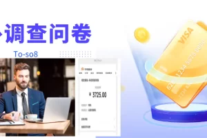 跨境调查问卷项目，操作简单一天稳定100美刀，每个月能挣1-3W