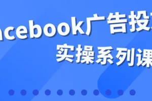 百万级广告操盘手带你玩Facebook全系列投放：运营和广告优化技能实操！