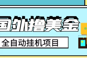 外面收费1980的国外撸美金挂机项目，号称单窗口一天4-6美金【教程+脚本】