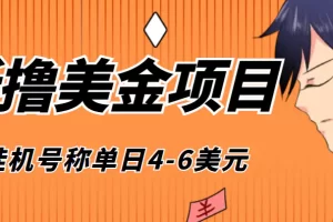 外面收费1980的最新国外撸美金挂机项目，号称单窗口一天4美金+(脚本+教程)