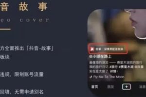 抖音故事新项目，操作简单，日赚300+