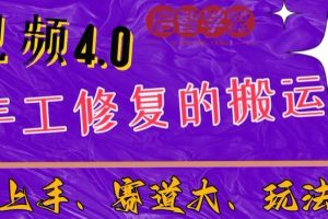 中视频4.0赛道：新手福音，一小时制作，三天过计划，7天看效果