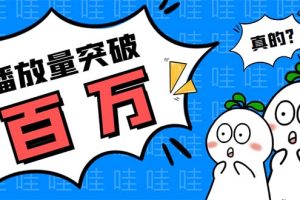 抖音短视频刷视频播放量，一键秒刷几千播放【软件+视频教程】