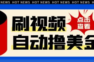 最新海外浏览视频掘金挂机撸美金项目，单窗口日收益30+ 【挂机脚本+使用教程】