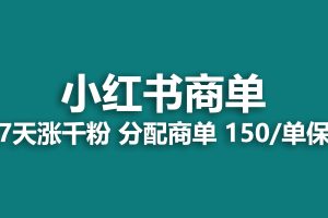 2023最强蓝海项目，小红书商单项目，没有之一！