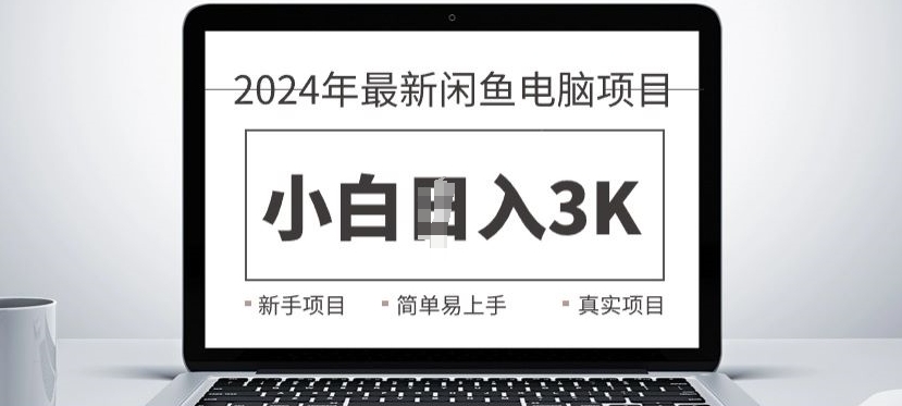 2024最新闲鱼电脑项目，动手就能吃肉的好项目-我爱发帖