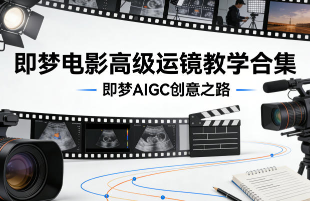 即梦电影高级运镜教学合集,即梦AIGC创意之路